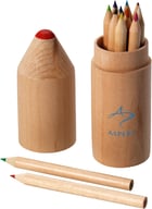 Miniatyrbilde 1 av Naturhvit Bossy Fargeblyaner 12 Deler