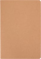 Miniatyrbilde 1 av Naturhvit Slyk A5 Kraftpapir Notatbok