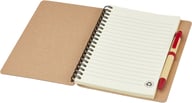 Miniatyrbilde 3 av Lilla/Naturhvit Priestly Resirkulert Notatbok med Penn