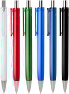 Miniatyrbilde 3 av Grønn Feld kulepenn med metallisk finish (svart blekk) av resirkulert RCS