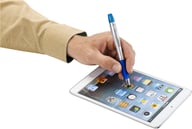 Miniatyrbilde 2 av Sølv/Kongeblå Nash Touch/Stylus Markeringstusj Sort Blekk Kulepenn