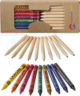 Miniatyrbilde 3 av Naturhvit Lucky Blyantsett og Fargestifter med 19 Deler