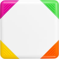 Miniatyrbilde 1 av Hvit Trafalgar 4 Farger Markeringstusj