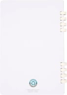 Miniatyrbilde 2 av Hvit Fil A5 spiralhefte med hardt omslag av resirkulert RCS