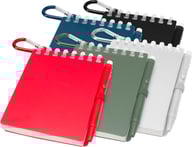 Miniatyrbilde 3 av Havblå Lig Mini resirkulert sett med utendørs notatblokk med mykt omslag og kulepenn (svart blekk)