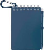 Miniatyrbilde 1 av Havblå Lig Mini resirkulert sett med utendørs notatblokk med mykt omslag og kulepenn (svart blekk)