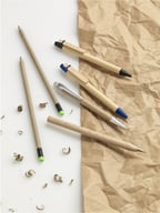 Miniatyrbilde 4 av Brun Tiflet Resirkulert Papir Sort Blekk Kulepenn