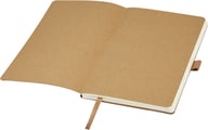 Miniatyrbilde 4 av Naturhvit Kilau Resirkulert Lær Linjert Notatbok