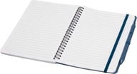 Miniatyrbilde 4 av Havblå Thalaasa A5 Notatbok med Hardt Omslag av Havbundet Plast og Kulepenn