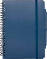 Miniatyrbilde 2 av Havblå Thalaasa A5 Notatbok med Hardt Omslag av Havbundet Plast og Kulepenn