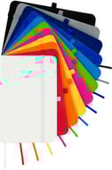 Miniatyrbilde 3 av Grå Spectrum Plus A6 Notatbok med Hardt Omslag