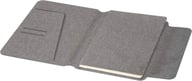 Miniatyrbilde 3 av Grå Andean A5 RPET Dokumentmappe med Notatbok
