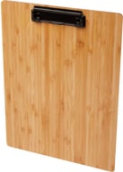 Miniatyrbilde 3 av Naturhvit Tavula Bambus Skriveplate med Klips