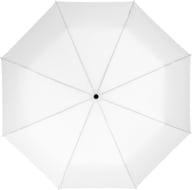 Miniatyrbilde 1 av Hvit Wali 21" Automatisk Sammenleggbar Paraply