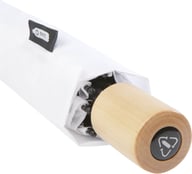 Miniatyrbilde 4 av Hvit Birgit 21" RPET Stormsikker Sammenleggbar Paraply