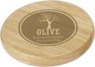 Miniatyrbilde 5 av Naturhvit Scoll Bordbrikke med Flaskeåpner