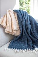 Miniatyrbilde 3 av Beige Dolly RPET og Akryl Pledd