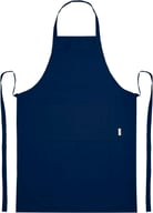Miniatyrbilde 1 av Marineblå Odisha forkle av 200 g/m² økologisk OCS