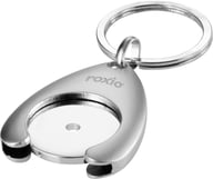 Miniatyrbilde 2 av Sølv Trolley Myntholder Nøkkelring