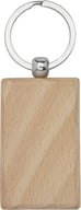 Miniatyrbilde 1 av Naturhvit Gian Bøk Rektangulær Nøkkelring