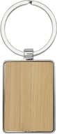 Miniatyrbilde 1 av Naturhvit Neta Bambus Rektangulær Nøkkelring