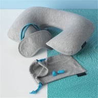 Miniatyrbilde 4 av Grå/Havblå Miami Reisesett