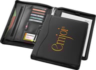 Miniatyrbilde 4 av Solid svart Ebony A4 Dokumentveske/-mappe