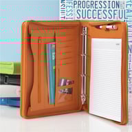 Miniatyrbilde 5 av Solid svart Ebony A4 Dokumentveske/-mappe