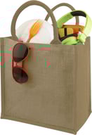 Miniatyrbilde 2 av Naturhvit Chennai Jute 16L Handlenett