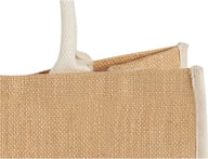 Miniatyrbilde 3 av Naturhvit/Hvit Harry Jute 25L Shoppingbag