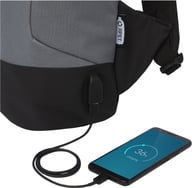 Miniatyrbilde 3 av Grå Cover GRS RPET Anti-Tyveri 18L Ryggsekk