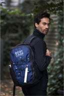 Miniatyrbilde 5 av Marineblå/Solid svart Trails 24L Ryggsekk