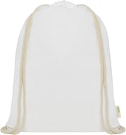 Miniatyrbilde 1 av Hvit Orissa 140 g/m2 GOTS Økologisk Bomull 5L Gympose