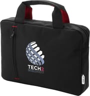 Miniatyrbilde 4 av Grå/Solid svart Detroit RPET 4L Konferanseveske