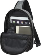 Miniatyrbilde 3 av Solid svart/Lynggrå Reclaim GRS RPET 3,5 L Slynge