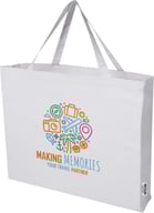 Miniatyrbilde 5 av Hvit Odessa 220 g/m2 GRS Resirkulert Bomull 40L Shoppingbag