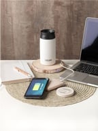 Miniatyrbilde 9 av Beige Asama 5000 mAh Hvetehalm Powerbank