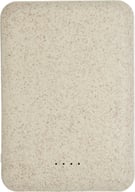 Miniatyrbilde 2 av Beige Asama 5000 mAh Hvetehalm Powerbank
