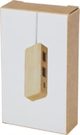 Miniatyrbilde 6 av Naturhvit Tapas Bambus USB 2.0 Hub