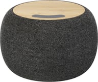 Miniatyrbilde 2 av Naturhvit/Grå Ecofiber 3W Bambus/RPET Bluetooth® Høyttaler og 10W Trådløs Ladematte