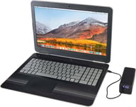 Miniatyrbilde 4 av Solid svart Acamar 20.000 mAh Resirkulert RCS Aluminium Powerbank