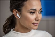 Miniatyrbilde 8 av Hvit Altais True Wireless Rplast Hodetelefoner