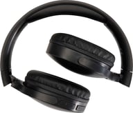 Miniatyrbilde 2 av Solid svart Ancha trådløst Bluetooth® hodetelefoner av resirkulert plast