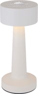 Miniatyrbilde 5 av Hvit Aludra oppladbar, dimbar bordlampe med 3 lysmoduser
