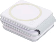 Miniatyrbilde 3 av Hvit Armus 3-i-1 15 W sammenleggbar trådløs lader av resirkulert plast