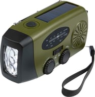 Miniatyrbilde 4 av Militærgrønn Avior RCS nødradio i resirkulert plast