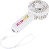 Miniatyrbilde 4 av Hvit Aervia bærbar vifte i resirkulert plast