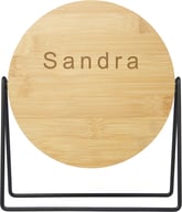 Miniatyrbilde 4 av Natur Hyrra Bambus Stående Speil