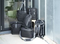 Miniatyrbilde 9 av Solid svart Aqua GRS RPET Vannavstøtende 35L Weekendbag