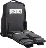 Miniatyrbilde 5 av Solid svart Expedition Pro GRS RPET Ryggsekk